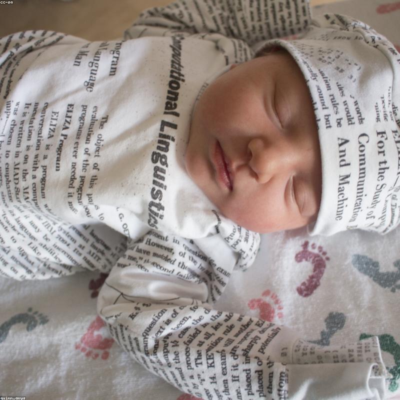 Bonnet et moufles anti-griffures coton naissance