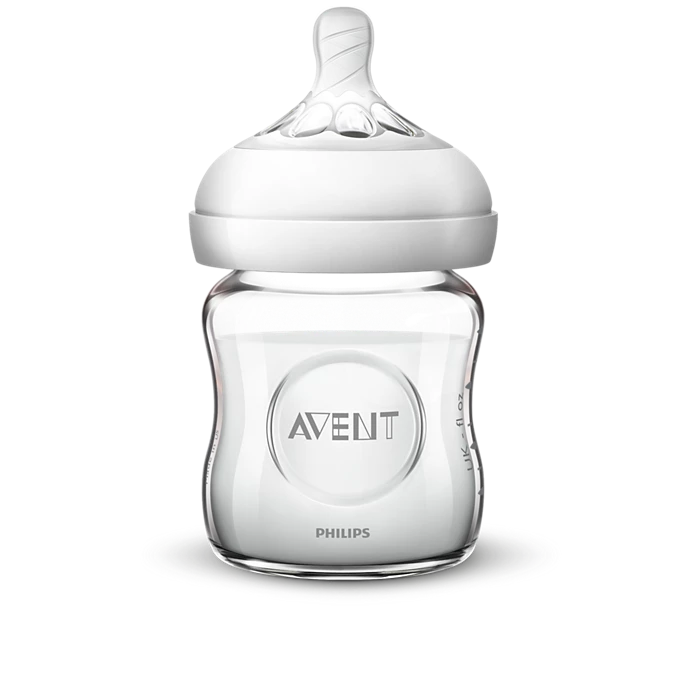 Biberon verre anti-colique nouveau-né 120 ml